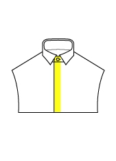 Verdeckte Knopfleiste